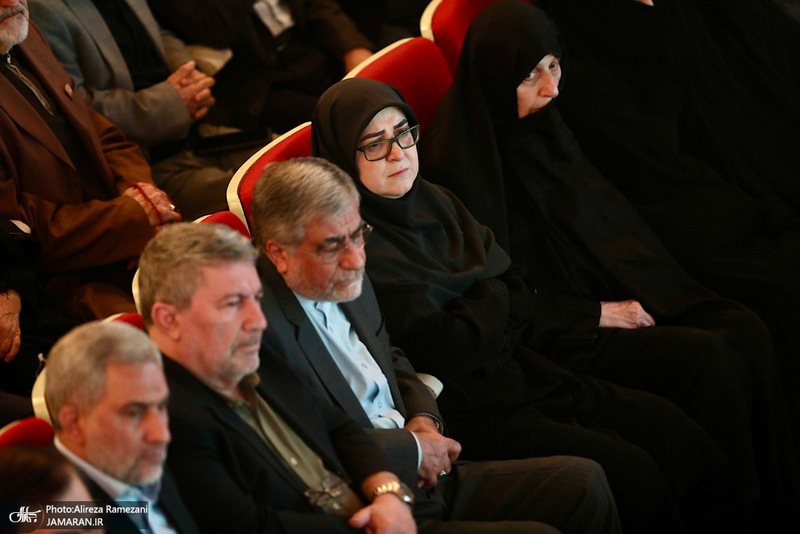 مراسم چهلمین روز شهادت دکتر علی لاریجانی در تالار وحدت