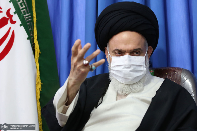 دیدار سرپرست موسسه تنظیم و نشر آثار امام خمینی(ره) با آیت الله حسینی بوشهری