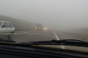 مه صبحگاهی شعاع دید را در بهبهان به 20 متر کاهش داد