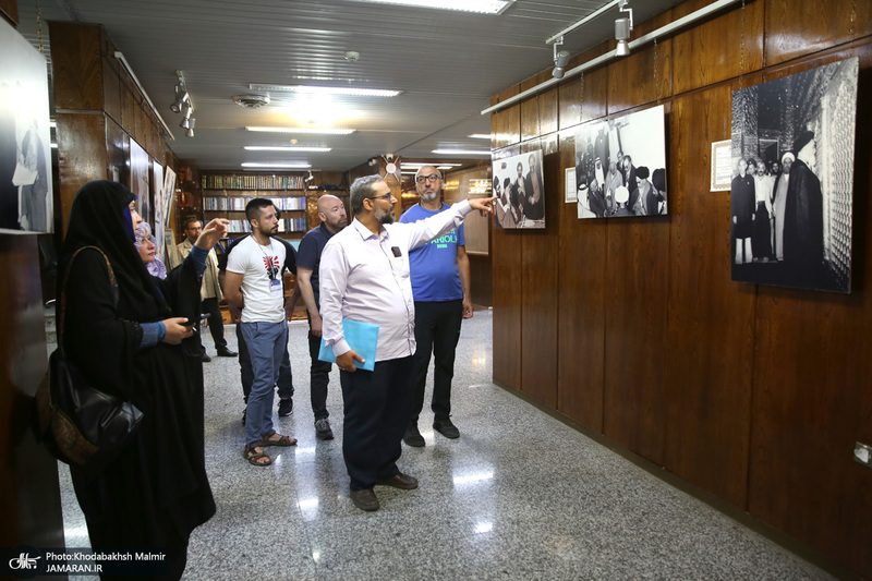 بازدیدجمعی از گردشگران کشور ایتالیا از جماران