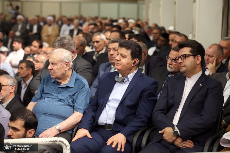 دیدار مسئولان نظام و سفرای کشورهای اسلامی با رهبر معظم انقلاب