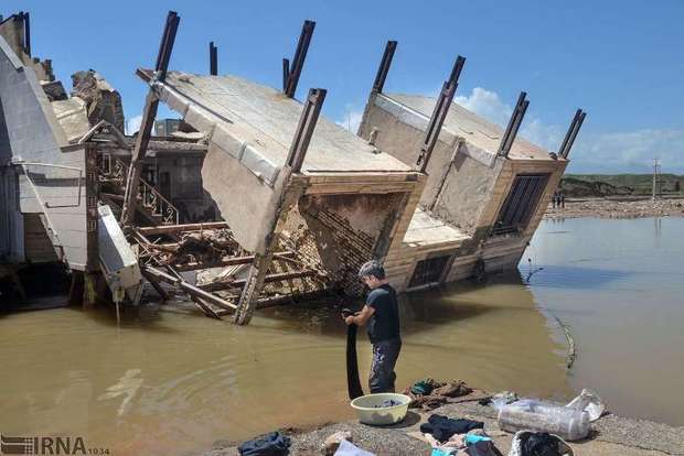 سیلاب به واحدهای مسکونی ملایر1500 میلیارد ریال خسارت زد