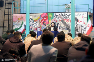 مراسم جشن میلاد امام حسین (ع) و روز پاسدار در حسینیه جماران‎‎