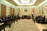 دیدار و گفتگوی ظریف با نخست وزیر سوریه