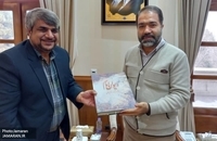دیدار مدیر مؤسسه تنظیم و نشر آثار امام خمینی(س) اصفهان با استاندار اصفهان