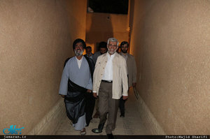 بازدید دکتر سعید جلیلی از بیت و زادگاه امام در خمین‎