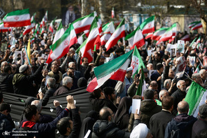 تشییع پیکرهای مطهر فرماندهان عالی‌رتبه نیروهای مسلح و جمعی از شهدای مردمی-1