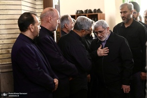 مراسم تشييع سردار عليرضا افشار