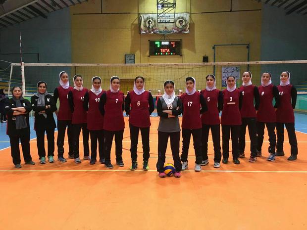 تیم والیبال دختران قزوین به لیگ دسته اول جوانان کشور صعود کرد
