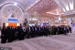 تجدید میثاق رئیس، معاونان و کارکنان سازمان حفاظت محیط زیست با آرمان های حضرت امام