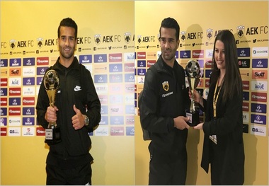 مسعود شجاعی جایزه MVP را کسب کرد +عکس

