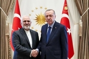 ظریف با اردوغان دیدار و گفت و گو کرد