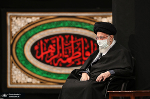 عزاداری شب شهادت حضرت زهرا (س) در حسینیه امام خمینی(ره)