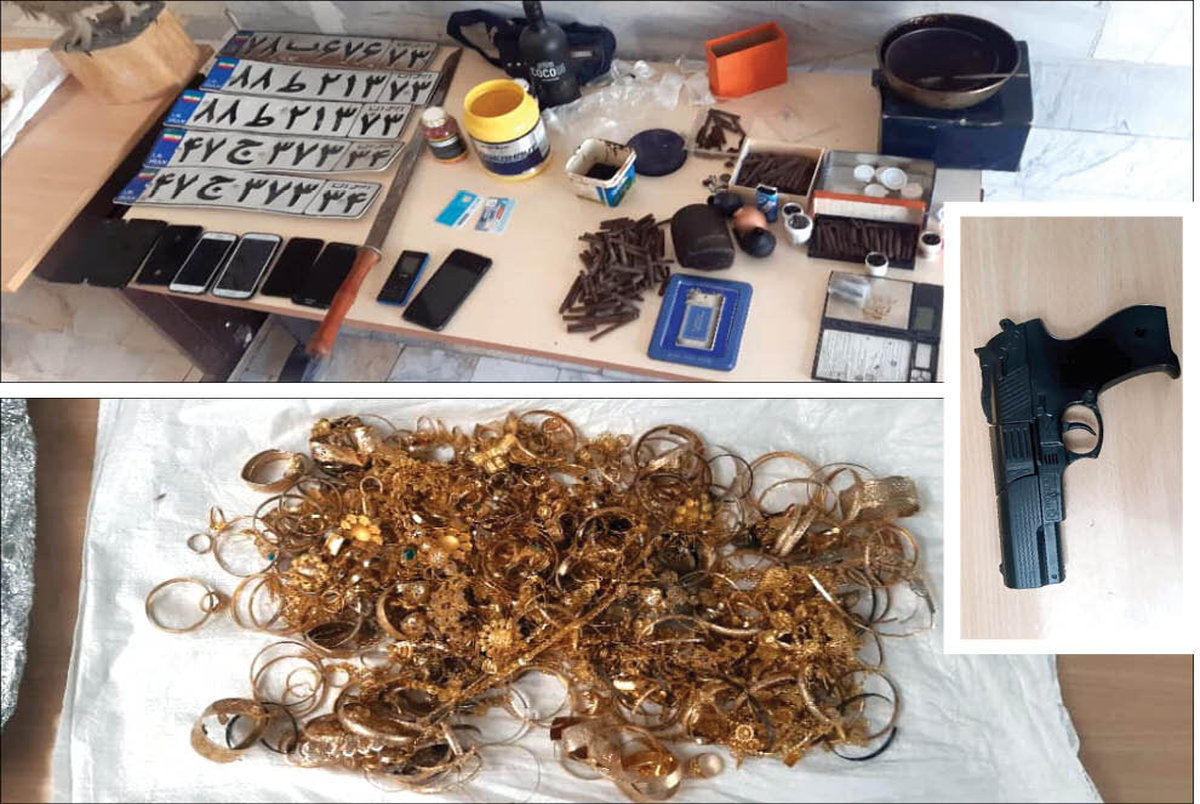 ماجرای سرقت 3 کیلو طلا در پوشش پلیس نامحسوس