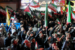 اجتماع حمایت از رزمندگان در مقابله با دشمن آمریکایی - صهیونی در پرند -2