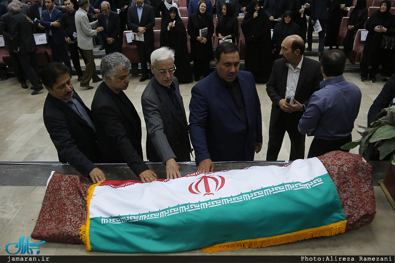 مراسم تشیع مرحوم دکتر سید محمدامین قانعی راد