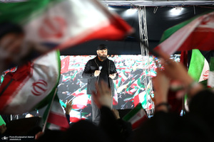 چهل و چهارمین شب اجتماع پرشور مردم در صادقیه