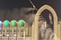 مراحل تکمیلی آماده سازی مصلا برای برگزاری وداع با رهبر شهید + فیلم