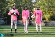گزارش تصویری| زنان فوتبالیست ایران پیش به سوی روسیه