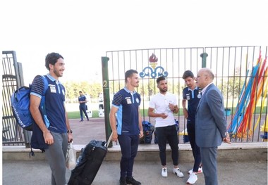  فتحی در تمرین استقلال حاضر شد
