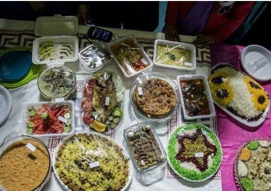برگزاری جشنواره  غذاهای بومی در روستای سربالای تربت حیدریه