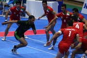 پیروزی تیم ملی کبدی ایران مقابل سریلانکا