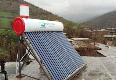 ۳۰ دستگاه آبگرمکن خورشیدی در مناطق سخت گذر کهگیلویه نصب شد