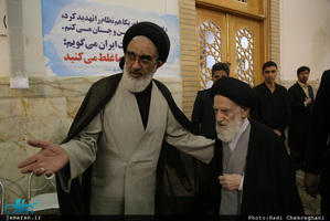 مراسم بزرگداشت حجت‌الاسلام و المسلمین سید مهدی طباطبایی(ره) در حرم مطهر حضرت معصومه(س)