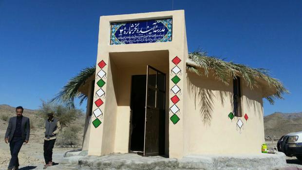 افتتاح نخستین مدرسه متناسب با اقلیم سیستان و بلوچستان در قصرقند