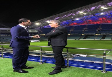 کی‌روش با کاپیتان سابق اسپانیا در روسیه دیدار کرد/ عکس