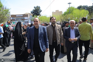 راهپیمایی باشکوه روز قدس در قم -1