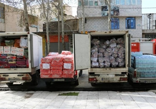 پنج هزار بسته محصولات بهداشتی از قزوین برای سیل زدگان ارسال شد
