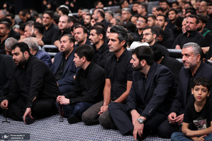 مراسم شام غریبان سید و سالار شهیدان در حسینیه امام خمینی