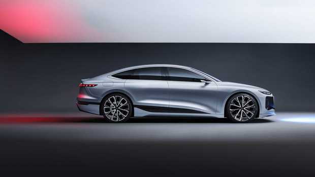 رونمایی از کانسپت آئودی A6 E-Tron + تصاویر
