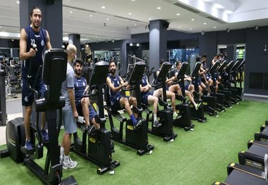 تمرین استقلالی ها با بدنساز سابق پرسپولیس+ تصاویر
