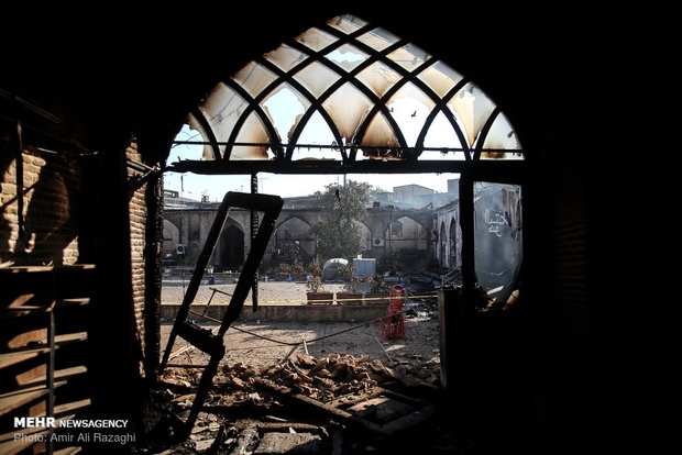 دادستان مازندران: آتش‌سوزی مسجد جامع ساری امنیتی نبوده است