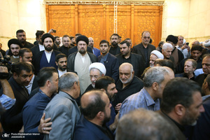 مراسم تشییع نوه حجت الاسلام والمسلمین علیخانی در حرم مطهر امام خمینی (س)