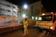 معابر پایتخت با کمک سپاه پاسداران ضد عفونی می‌شود
