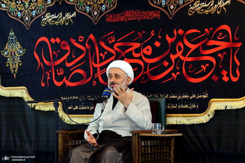 عزاداری شام غریبان شهادت حضرت امام جعفر صادق (ع) در دارالزهرا (س)