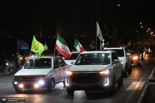 تجمع و راهپیمایی خودرویی در پرند