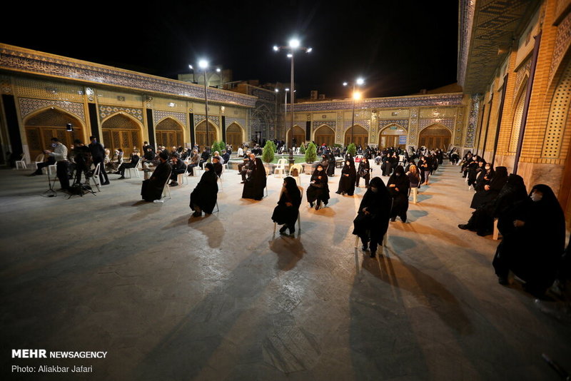 عزاداری محرم در مسجد جامع گلشن گرگان