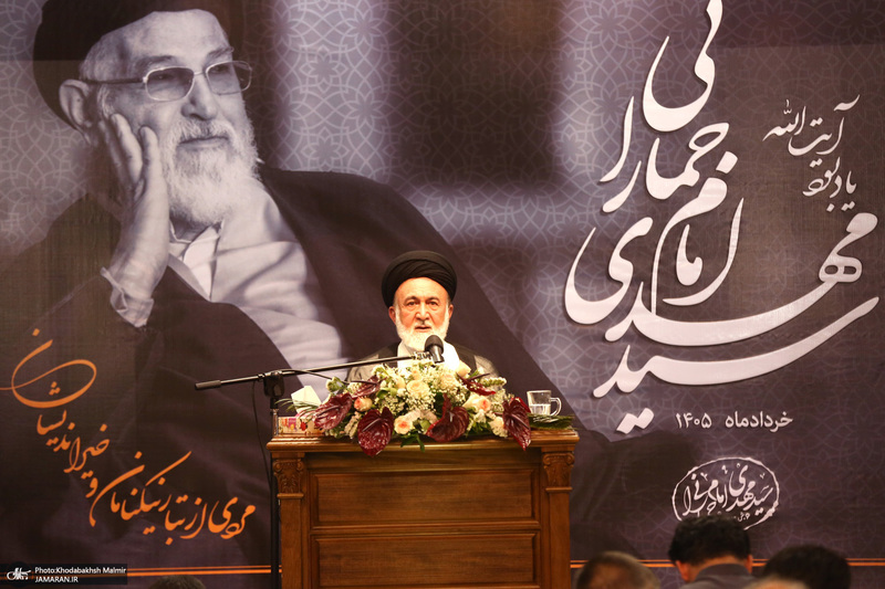مراسم یادبود آیت‌الله سید مهدی امام جمارانی -2