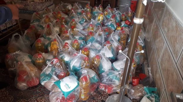 توزیع بسته‌های حمایتی توسط هیات هندبال خوزستان در بحران کرونا