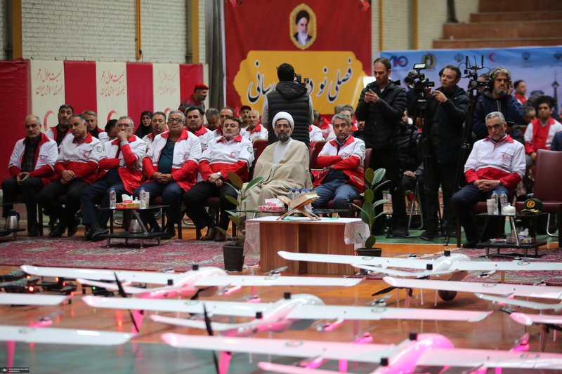 الحاق ناوگان پهپادی به جمعیت هلال‌احمر