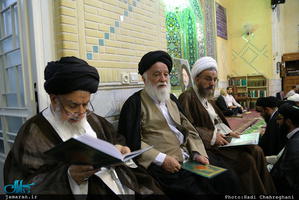 مراسم چهلمین روز درگذشت  استاد سید مهدی طباطبایی(ره) در قم 