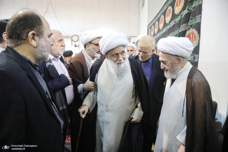 مراسم سالگرد همسر آیت الله العظمی سبحانی