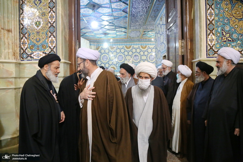 مراسم بزرگداشت مرحوم آیت الله العظمی علوی گرگانی (ره) در قم
