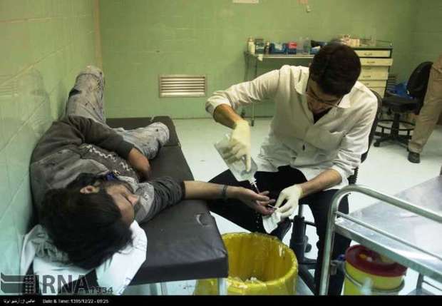 34 نفر براثر حوادث چهارشنبه آخر در زنجان راهی بیمارستان شدند