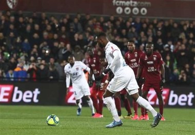 صعود لیون به رده ششم با برتری خارج از خانه
