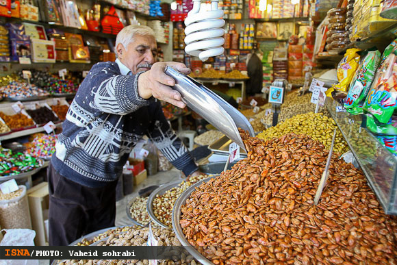 رکود در بازار آجیل و خشکبار تبریز به دلیل کاهش قدرت خرید مردم